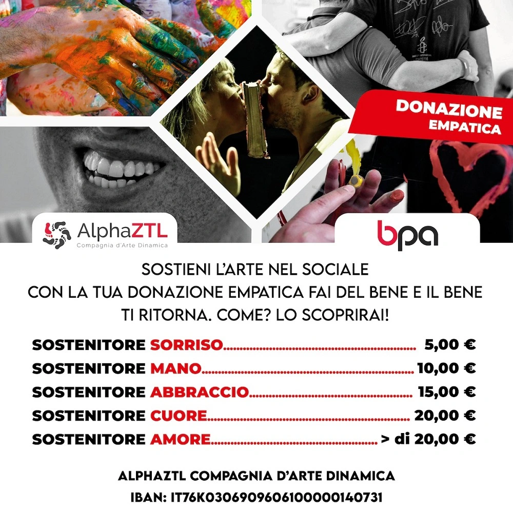 Sostieni il festival con la donazione empatica